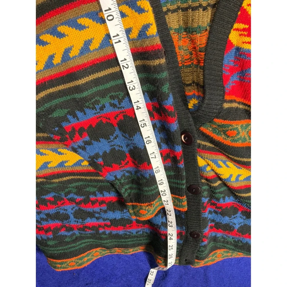 Southwestern ‎ Kurt cobain Plus Silvercord II Knit Cardigan 2X Multi-Colora
